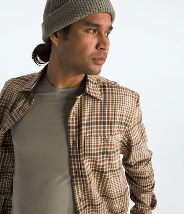 Mens-Arroyo-Lightweight-Flannel-Shirt-TNF-DETAIL1.png
